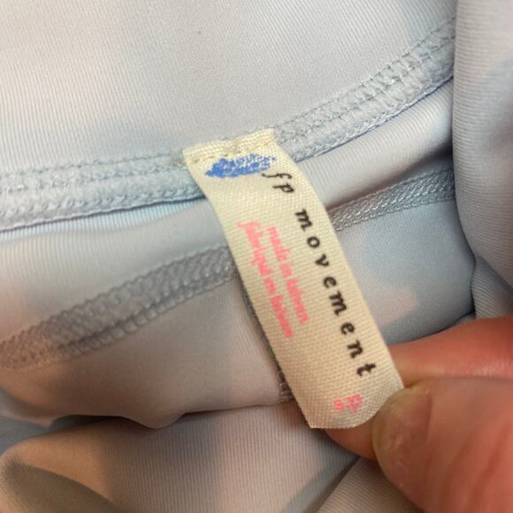 Free People Movement Light Blue Workout Pants Size Small - Picture 7 of 9